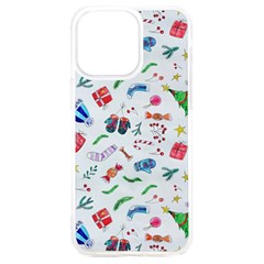 New Year Christmas Winter Pattern Iphone 15 Plus Tpu Uv Print Case by Apen