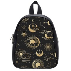 Star Colorful Christmas Abstract School Bag (small) by Apen