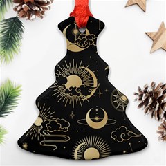 Star Colorful Christmas Abstract Christmas Tree Ornament (two Sides)