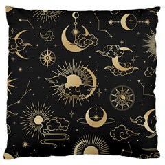 Star Colorful Christmas Abstract Large Cushion Case (two Sides) by Apen