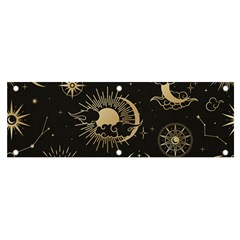 Star Colorful Christmas Abstract Banner And Sign 6  X 2 