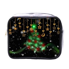 Christmas Star Jewellery Mini Toiletries Bag (one Side)