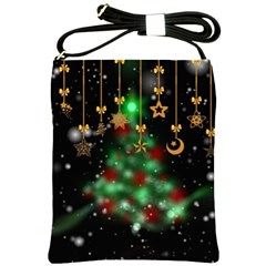 Christmas Star Jewellery Shoulder Sling Bag by anzea