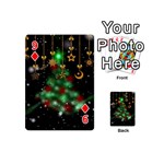 Christmas Star Jewellery Playing Cards 54 Designs (Mini) Front - Diamond9