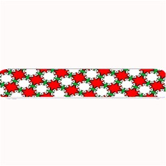 Christmas Star Red Green Small Bar Mat by anzea