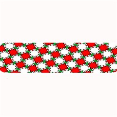 Christmas Star Red Green Large Bar Mat by anzea