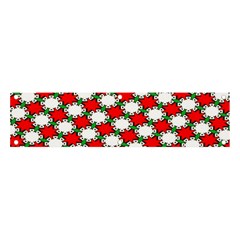 Christmas Star Red Green Banner And Sign 4  X 1 