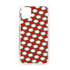 Christmas Star Red Green Iphone 11 Tpu Uv Print Case