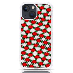 Christmas Star Red Green Iphone 13 Mini Tpu Uv Print Case