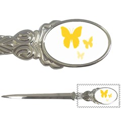 Yellow Butterfly Animals Fly Letter Opener by anzea