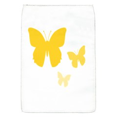 Yellow Butterfly Animals Fly Removable Flap Cover (s) by anzea