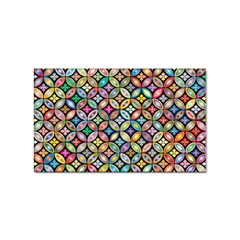 Floral Flowers Decorative Sticker (rectangular)