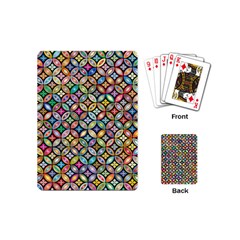 Floral Flowers Decorative Playing Cards Single Design (mini)