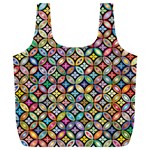 Floral Flowers Decorative Full Print Recycle Bag (XL) Front