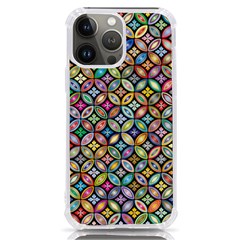 Floral Flowers Decorative Iphone 13 Pro Max Tpu Uv Print Case by anzea