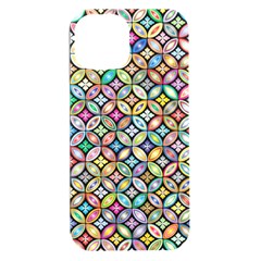 Floral Flowers Decorative Iphone 15 Plus Black Uv Print Pc Hardshell Case