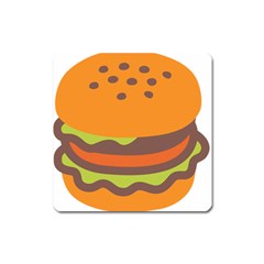 Hamburger Square Magnet