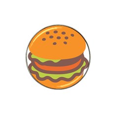 Hamburger Hat Clip Ball Marker (10 Pack)