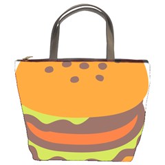 Hamburger Bucket Bag