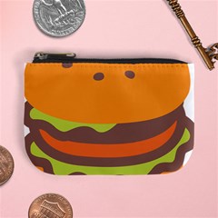 Hamburger Mini Coin Purse