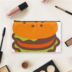 Hamburger Cosmetic Bag (medium) by anzea