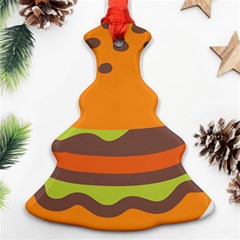 Hamburger Ornament (christmas Tree) 