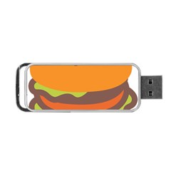 Hamburger Portable Usb Flash (two Sides) by anzea