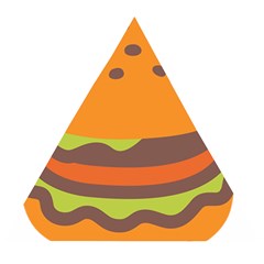 Hamburger Wooden Puzzle Triangle