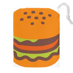 Hamburger Drawstring Pouch (5xl) by anzea