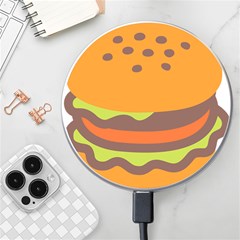 Hamburger Wireless Fast Charger(white) by anzea