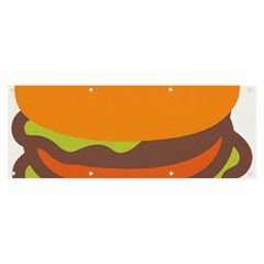 Hamburger Banner And Sign 8  X 3  by anzea