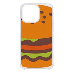 Hamburger Iphone 13 Pro Tpu Uv Print Case by anzea