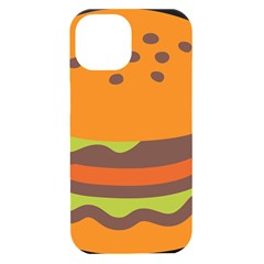 Hamburger Iphone 15 Black Uv Print Pc Hardshell Case