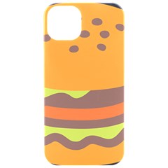 Hamburger Iphone 15 Pro Black Uv Print Pc Hardshell Case