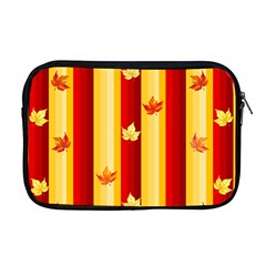 Autumn Fall Leaves Vertical Apple Macbook Pro 17  Zipper Case