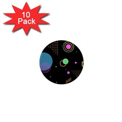 Colartive, Aesthetic, Amoled, Black, Colorful, Desenho 1  Mini Magnet (10 Pack)  by kyorashop23