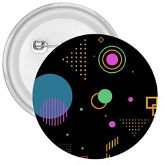 Colartive, Aesthetic, Amoled, Black, Colorful, Desenho 3  Buttons by kyorashop23