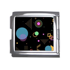 Colartive, Aesthetic, Amoled, Black, Colorful, Desenho Mega Link Italian Charm (18mm) by kyorashop23