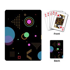 Colartive, Aesthetic, Amoled, Black, Colorful, Desenho Playing Cards Single Design (rectangle)