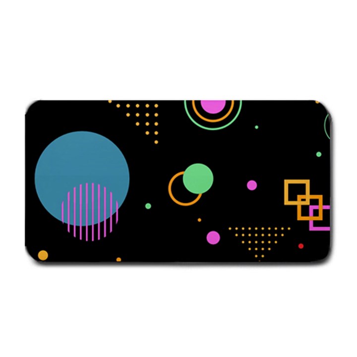 Colartive, Aesthetic, Amoled, Black, Colorful, Desenho Medium Bar Mat