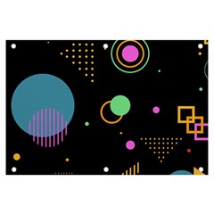 Colartive, Aesthetic, Amoled, Black, Colorful, Desenho Banner And Sign 6  X 4  by kyorashop23