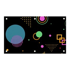 Colartive, Aesthetic, Amoled, Black, Colorful, Desenho Banner And Sign 5  X 3  by kyorashop23