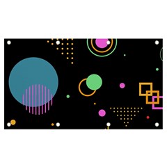 Colartive, Aesthetic, Amoled, Black, Colorful, Desenho Banner And Sign 7  X 4  by kyorashop23