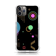 Colartive, Aesthetic, Amoled, Black, Colorful, Desenho Iphone 11 Pro 5 8 Inch Tpu Uv Print Case by kyorashop23