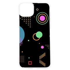 Colartive, Aesthetic, Amoled, Black, Colorful, Desenho Iphone 15 Pro Tpu Uv Print Case by kyorashop23