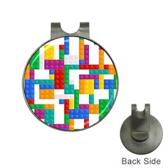 Colorful Bricks, Bricks, Colorful, Colors, Games, Lego, Rainbow Hat Clips With Golf Markers by kyorashop23