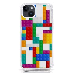 Colorful Bricks, Bricks, Colorful, Colors, Games, Lego, Rainbow Iphone 14 Plus Tpu Uv Print Case by kyorashop23