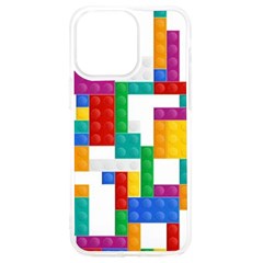 Colorful Bricks, Bricks, Colorful, Colors, Games, Lego, Rainbow Iphone 15 Pro Max Tpu Uv Print Case