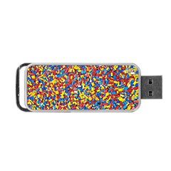 Colorful Lego Texture Lego Bricks Portable Usb Flash (two Sides) by kyorashop23