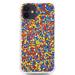 Colorful Lego Texture Lego Bricks Iphone 12/12 Pro Tpu Uv Print Case by kyorashop23